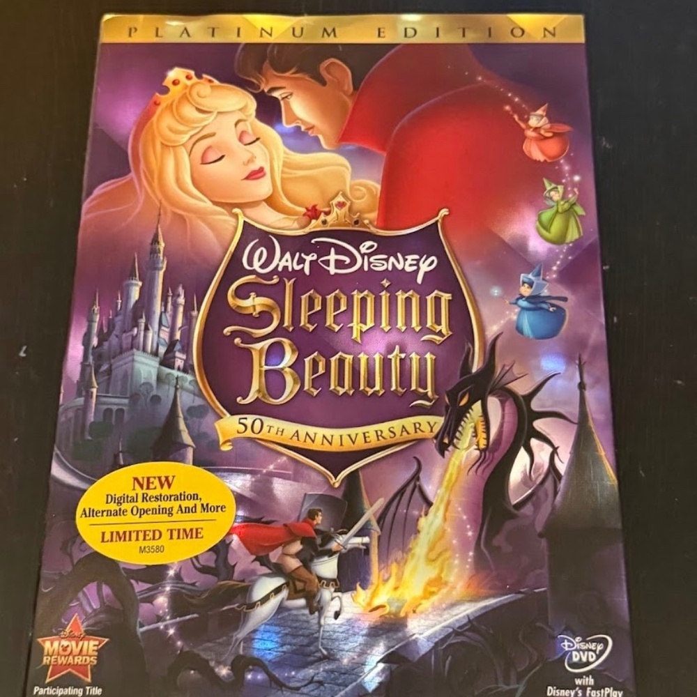 Sleeping Beauty 50th Anniversary Platinum Edition DVD – New, Sealed